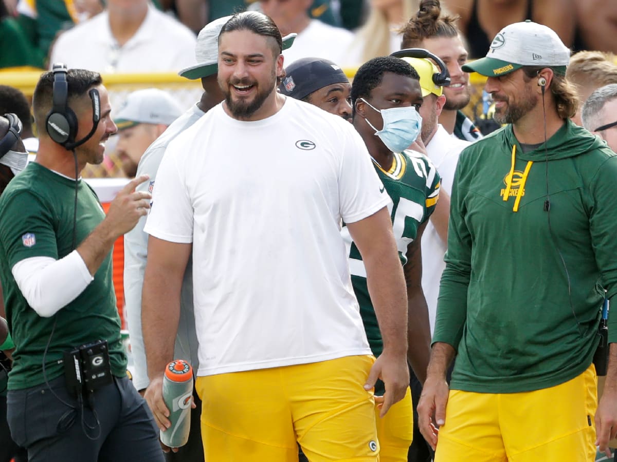 Packers' David Bakhtiari clarifies cryptic comment amid Aaron