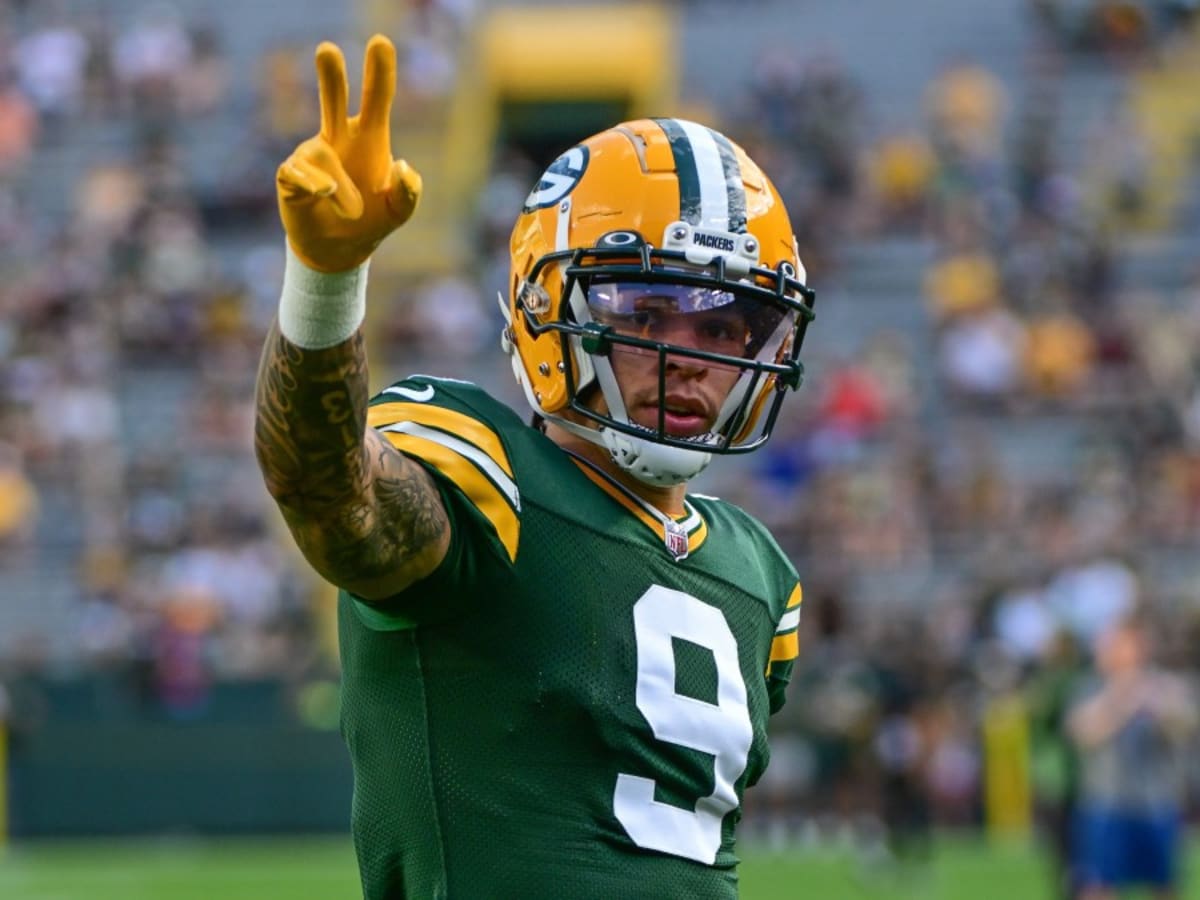 Hamstring injury makes WR Christian Watson unavailable for Packers