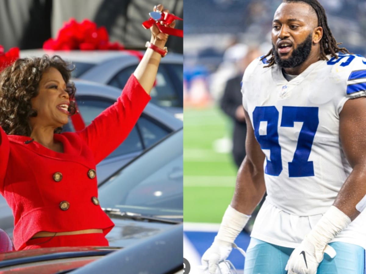 Cowboys' Osa Odighizuwa channels Oprah vs. Giants: 'You all get a sack!'