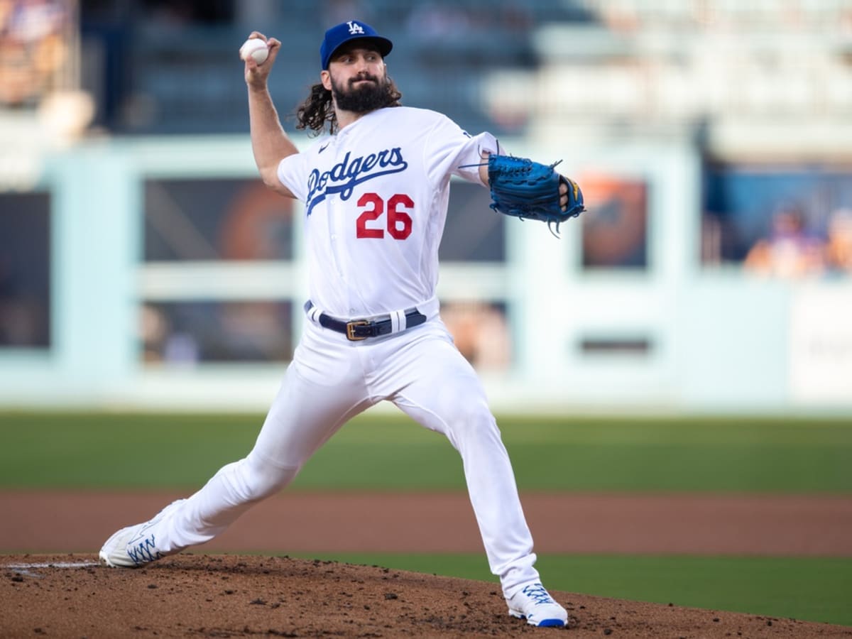 Tony Gonsolin goes deep in Dodgers' victory over Padres – Orange County  Register