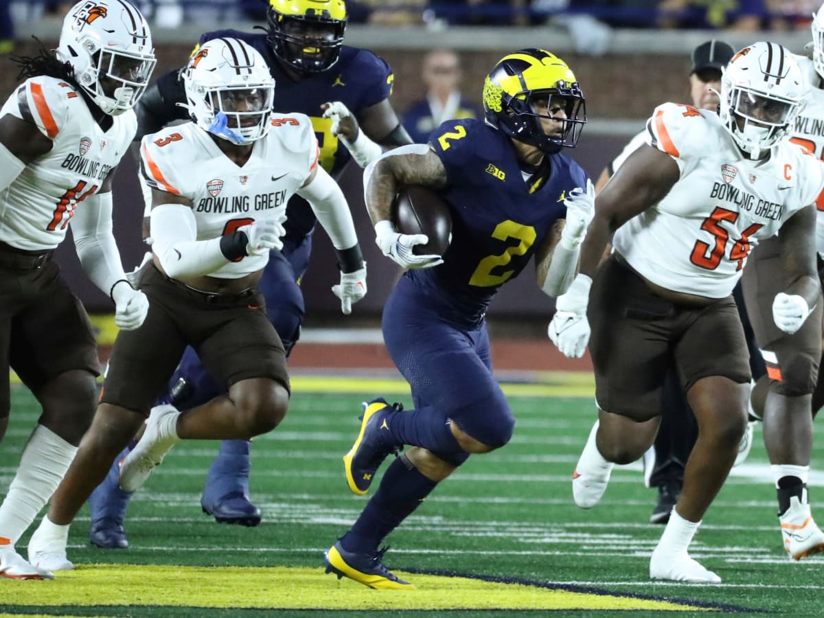 Michigan snap counts, PFF grades: Pass game struggles but defense locks  down Bowling Green 