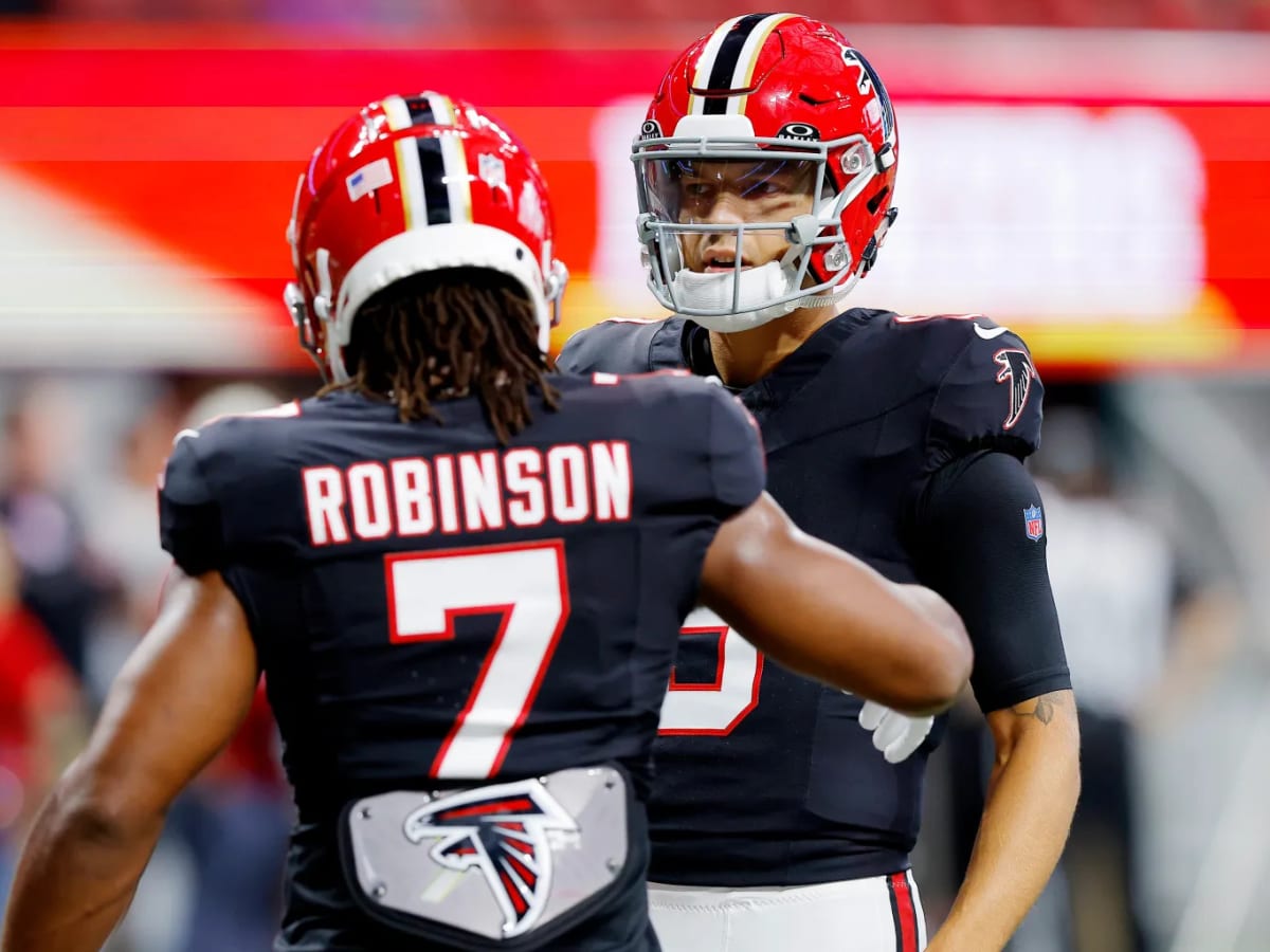 Falcons red helmets will eventually return while black end zones