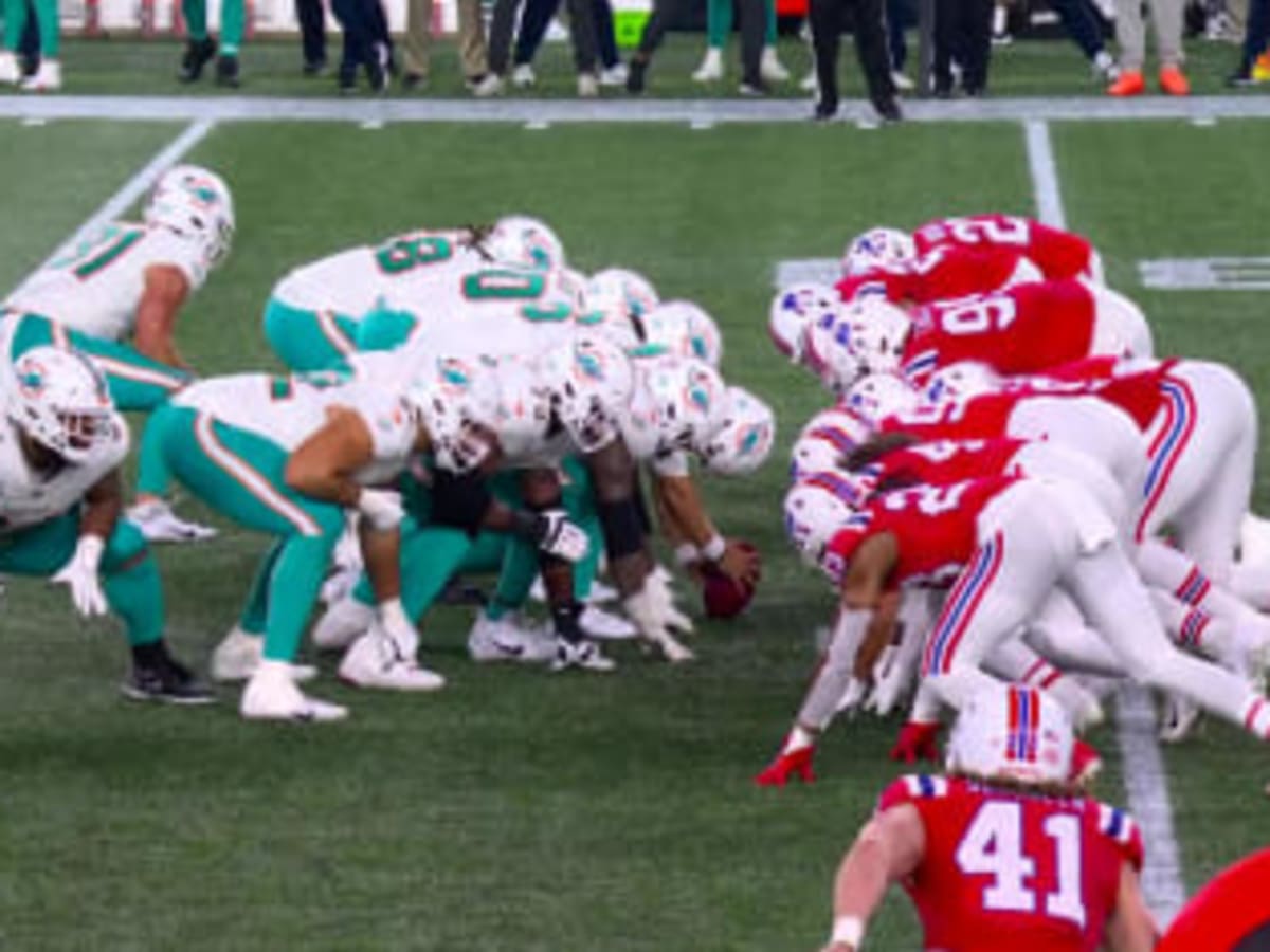 A closer look at a bright spot for the Patriots Sunday: Brenden Schooler's  field goal block - The Boston Globe