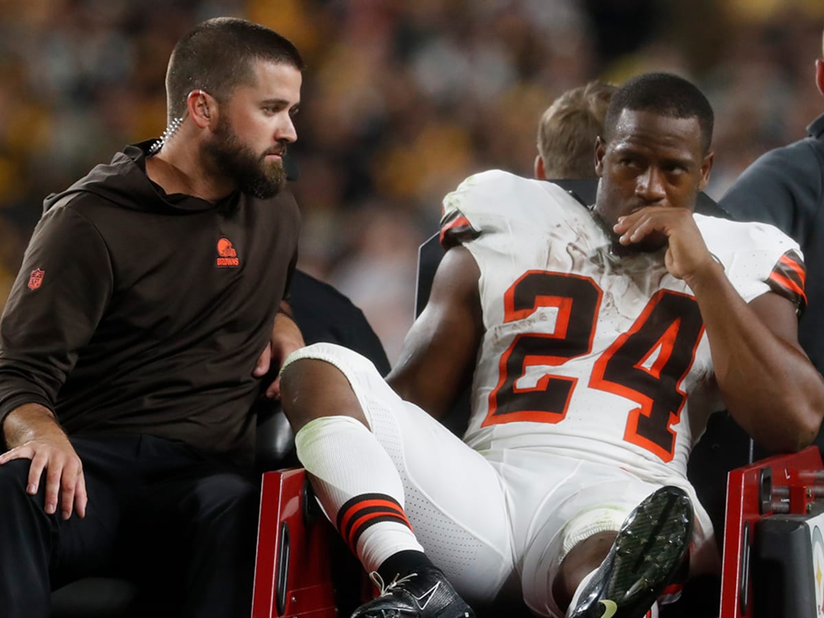 NFL Players Send Prayers to Browns RB Nick Chubb After Ugly Knee Injury -  Sports Illustrated