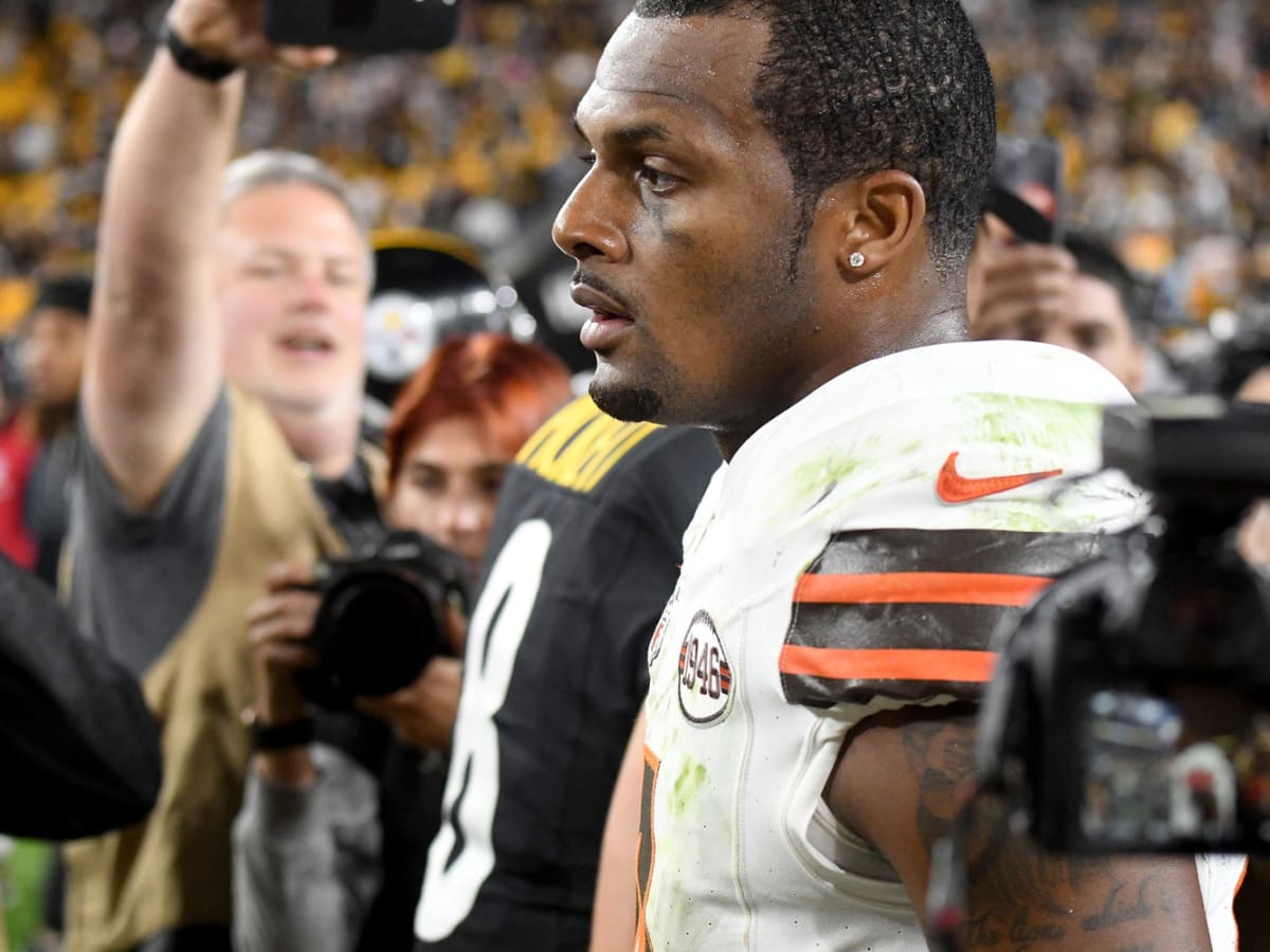 Sunday Night Football on NBC - Deshaun Watson is eligible to return in Week  13 when the Browns visit the Texans. Pro Football Talk has MORE:  bit.ly/3cbcAeO