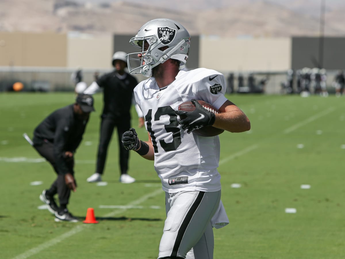 Hunter Renfrow 'not deterred' by output, says Raiders coordinator - Sactown  Sports