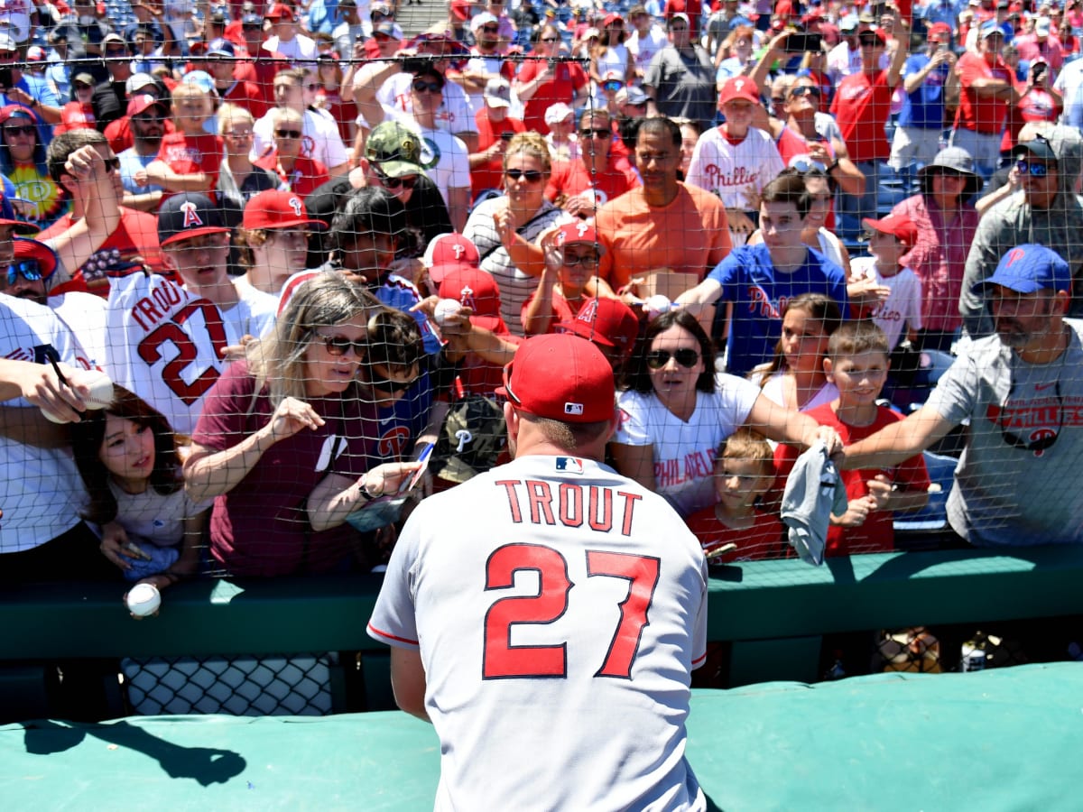 Mike Trout on joining the Phillies one day: “I can't predict the