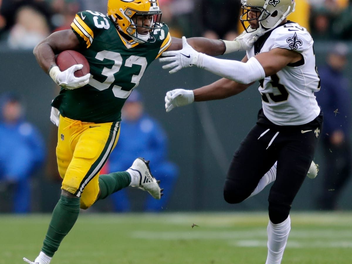 ESPN: Packers' Aaron Jones, Christian Watson trending up vs. Saints