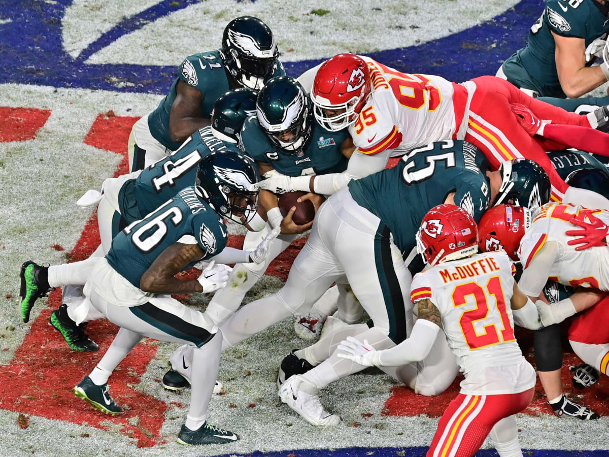 The Philadelphia Eagles' 'tush push' is becoming the NFL's most