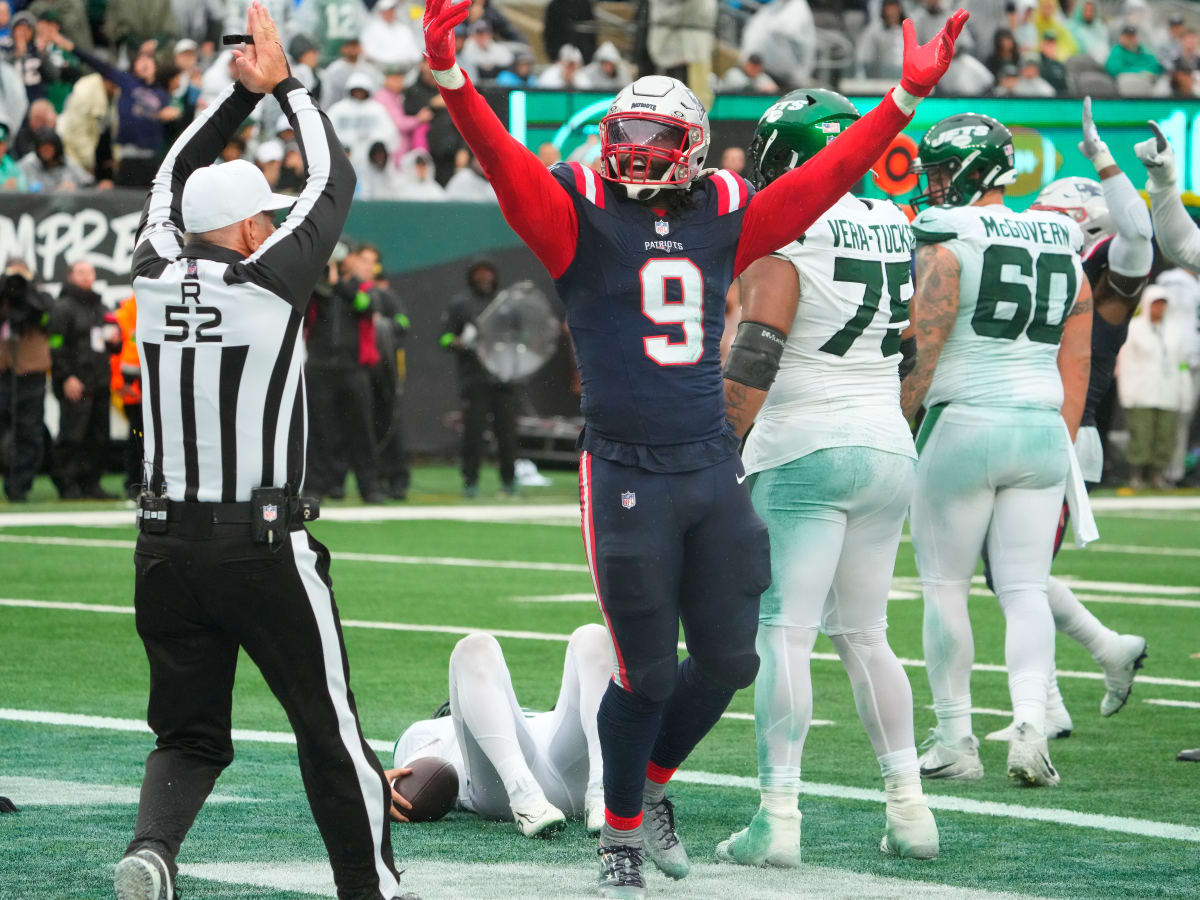 WATCH: Matthew Judon Safety Sack Seals New England Patriots' 15-10 Win Over  New York Jets - Sports Illustrated New England Patriots News, Analysis and  More