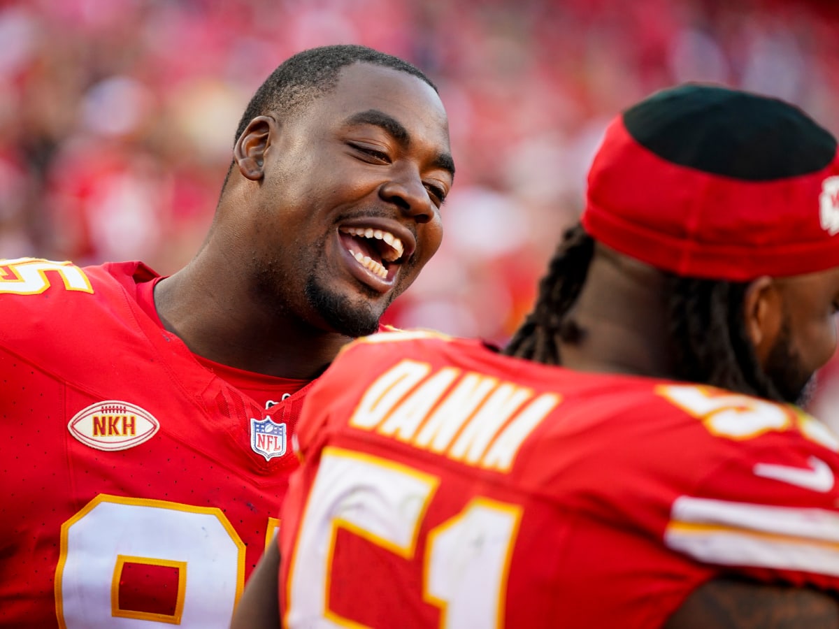 This Kansas City Chiefs quarterback jersey is a must-have for game day