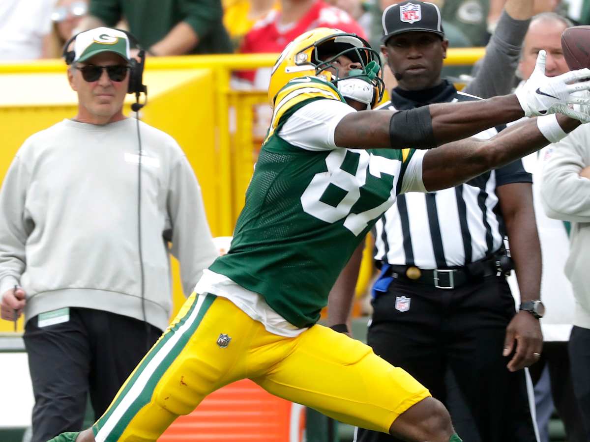 Romeo Doubs has great game for Green Bay Packers in win over Tampa Bay