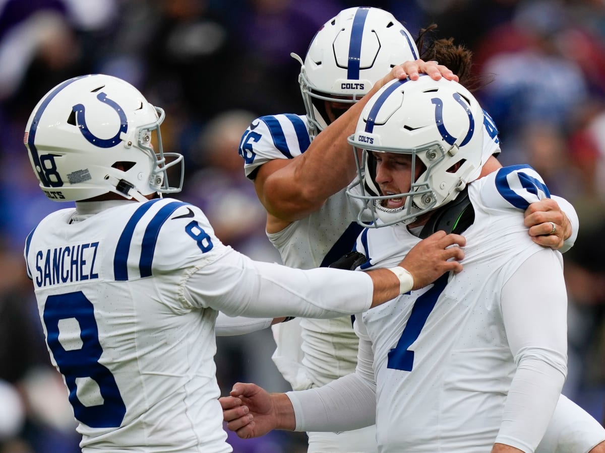 Indianapolis Colts Upset Baltimore Ravens Behind Matt Gay's Record Day