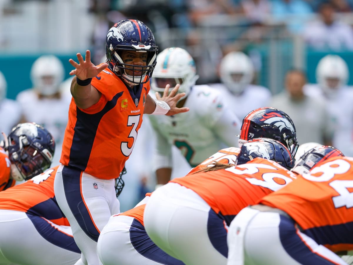 Denver Broncos QB Russell Wilson Reacts to Embarrassing 50-Point