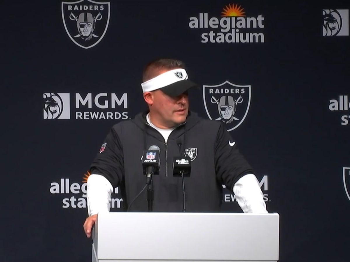 Las Vegas Raiders' Josh McDaniels after loss to Los Angeles Chargers -  Sports Illustrated Las Vegas Raiders News, Analysis and More