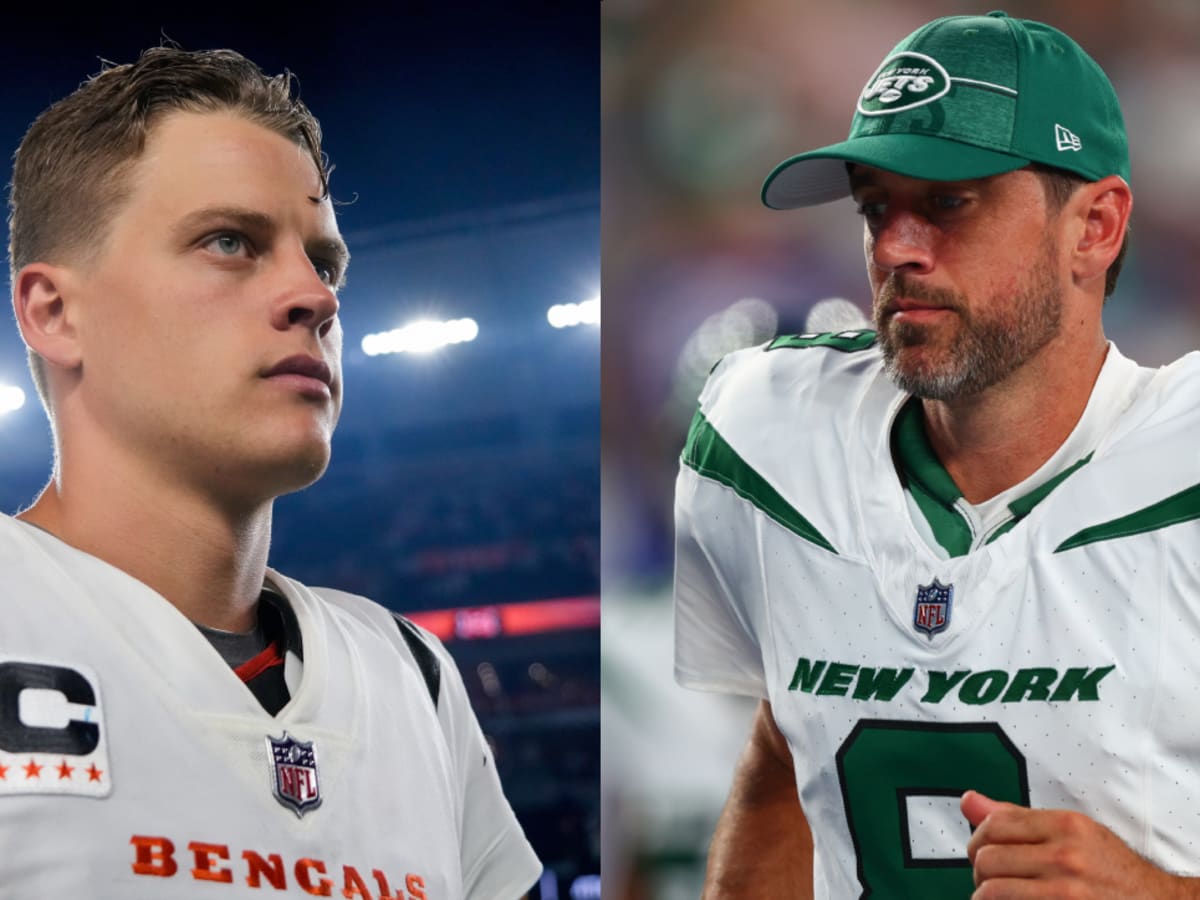 Joe Burrow injury: Bengals QB using Jets' Aaron Rodgers as