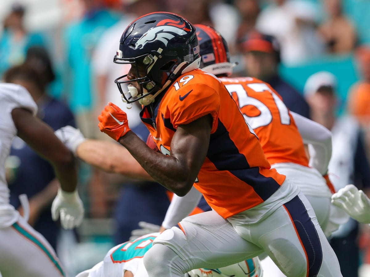 First look at Denver Broncos top rookie Marvin Mims in his new uniform