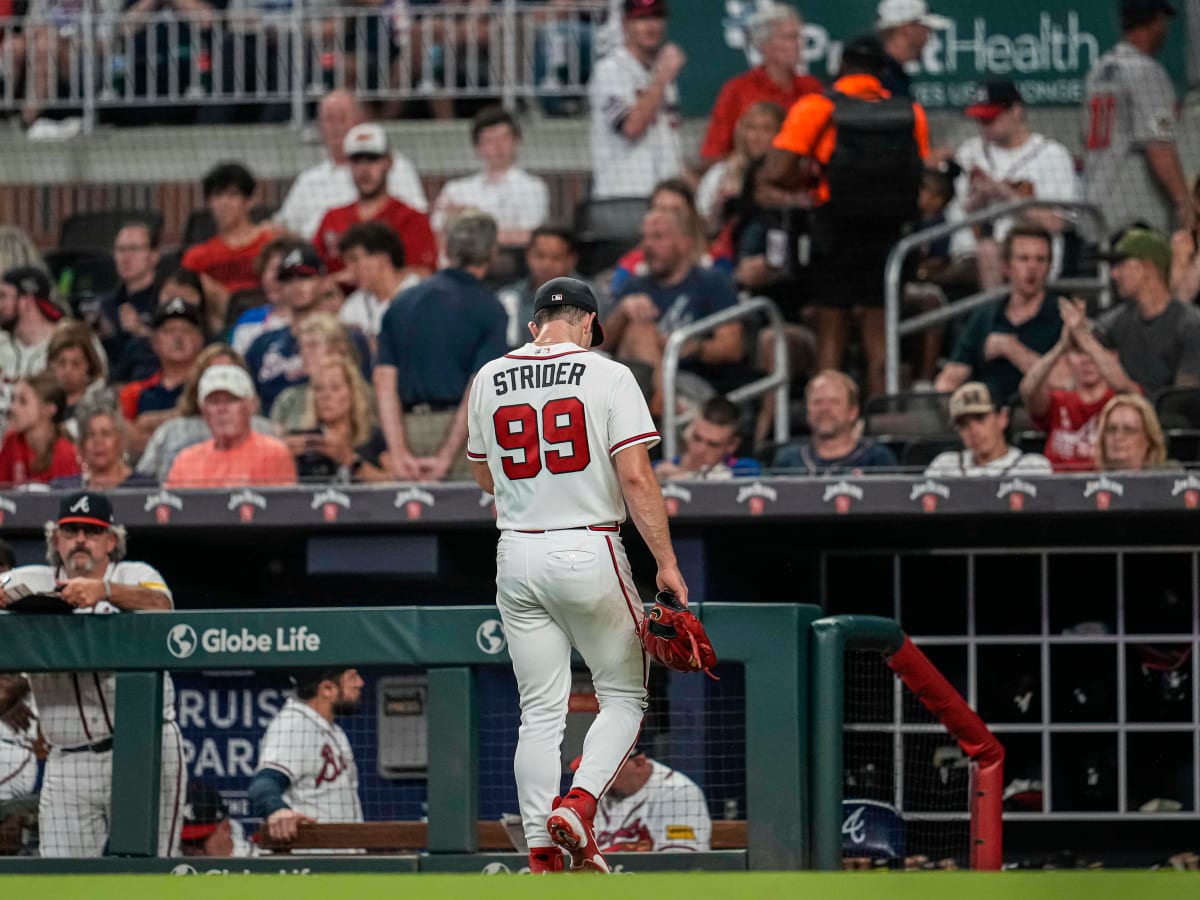 Man please don't let this turn into anything serious” “Where can we donate  obliques?” - Atlanta Braves fans nervous as star pitcher Spencer Strider is  set to miss time with oblique soreness