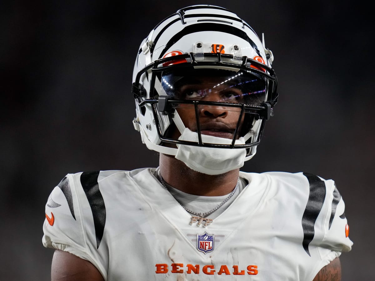 Ja'Marr Chase Looks Awesome in the Cincinnati Bengals' New Stripes - Sports  Illustrated Cincinnati Bengals News, Analysis and More