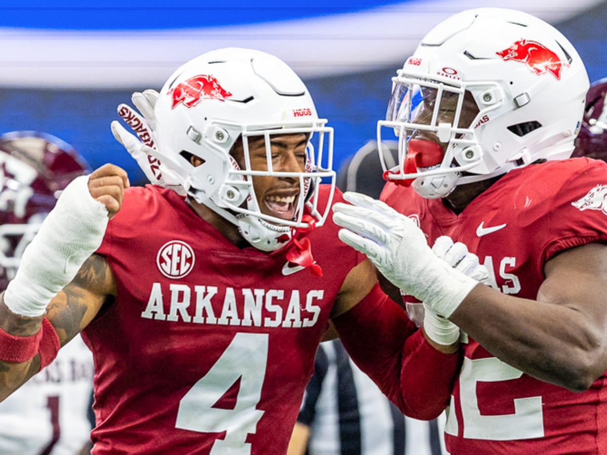 Texas will wear red helmets three times, the most allowed by NFL