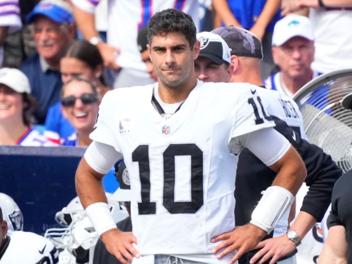 With Jimmy Garoppolo in concussion protocol, Raiders' starting QB