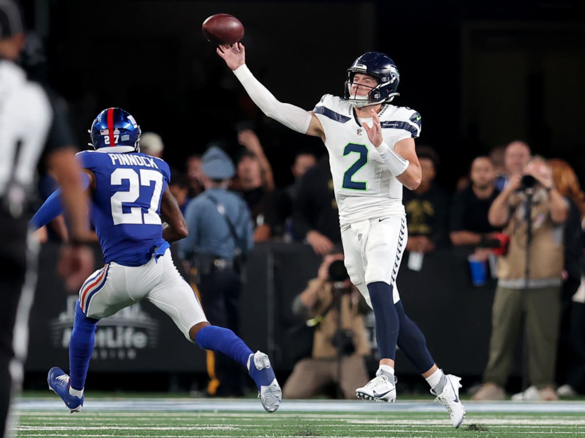 Chicago, Illinois, USA. 17th Sep, 2018. - Seahawks Quarterback #3