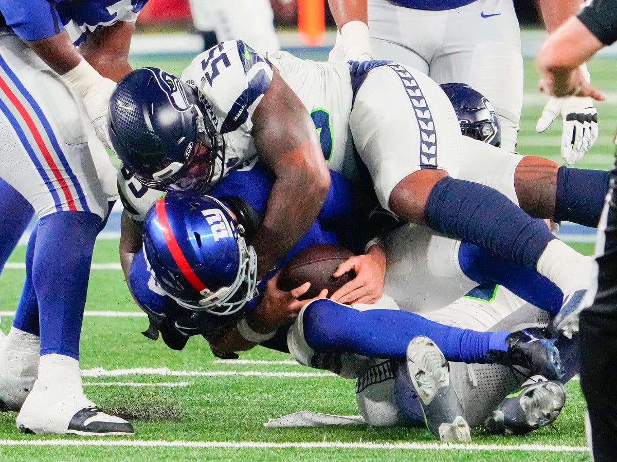 SEATTLE SEAHAWKS: Defense notches 11 sacks in dominating win over Giants