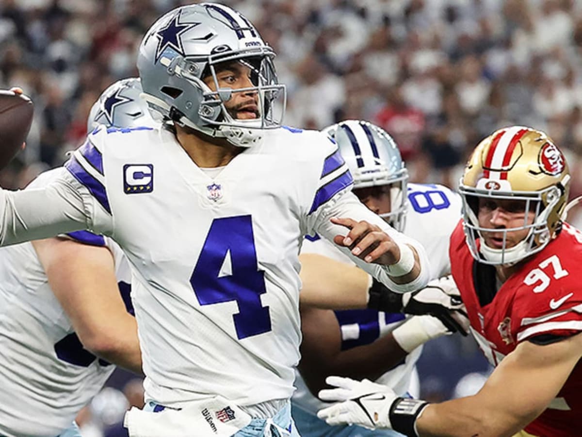 It's Obvious!' Dallas Cowboys QB Dak Prescott Ready For San Francisco 49ers  Rematch - FanNation Dallas Cowboys News, Analysis and More