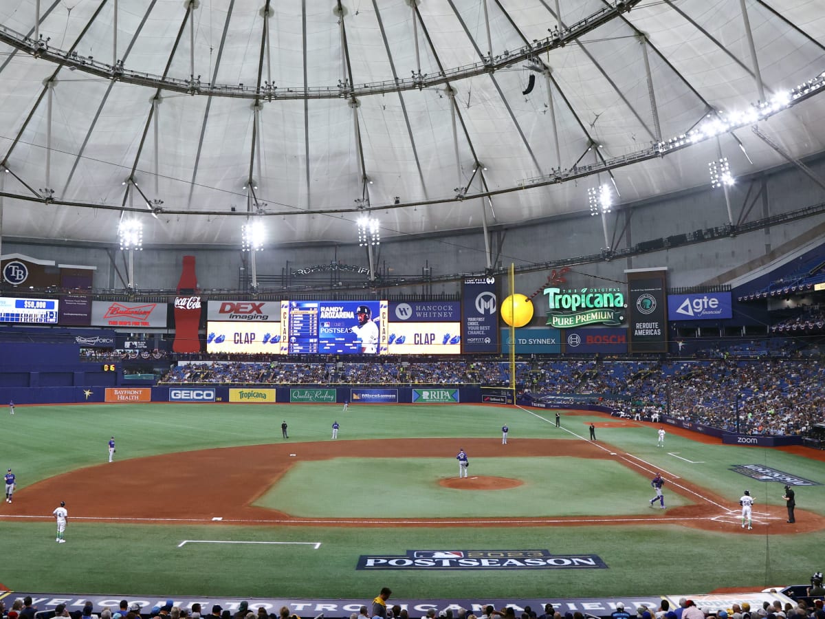 MLB: Wildcard-Texas Rangers at Tampa Bay Rays, Fieldlevel