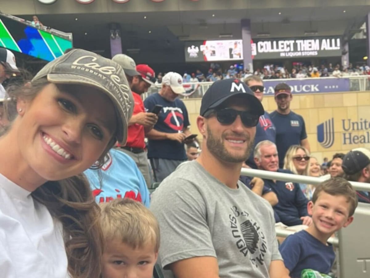 Kirk Cousins sits in stands for Twins playoff experience with
