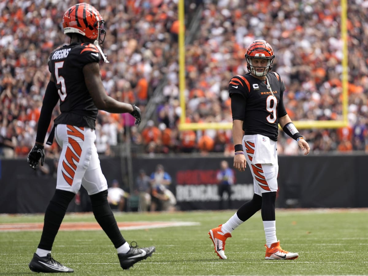 LOOK: Joe Burrow reps Bengals wide receivers with gameday outfit - On3