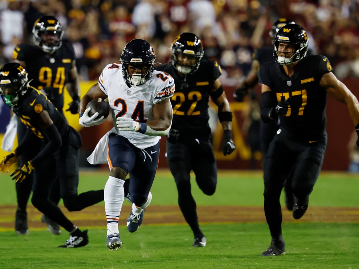 Commanders lead Bears 3-0 at halftime of Thursday Night Football