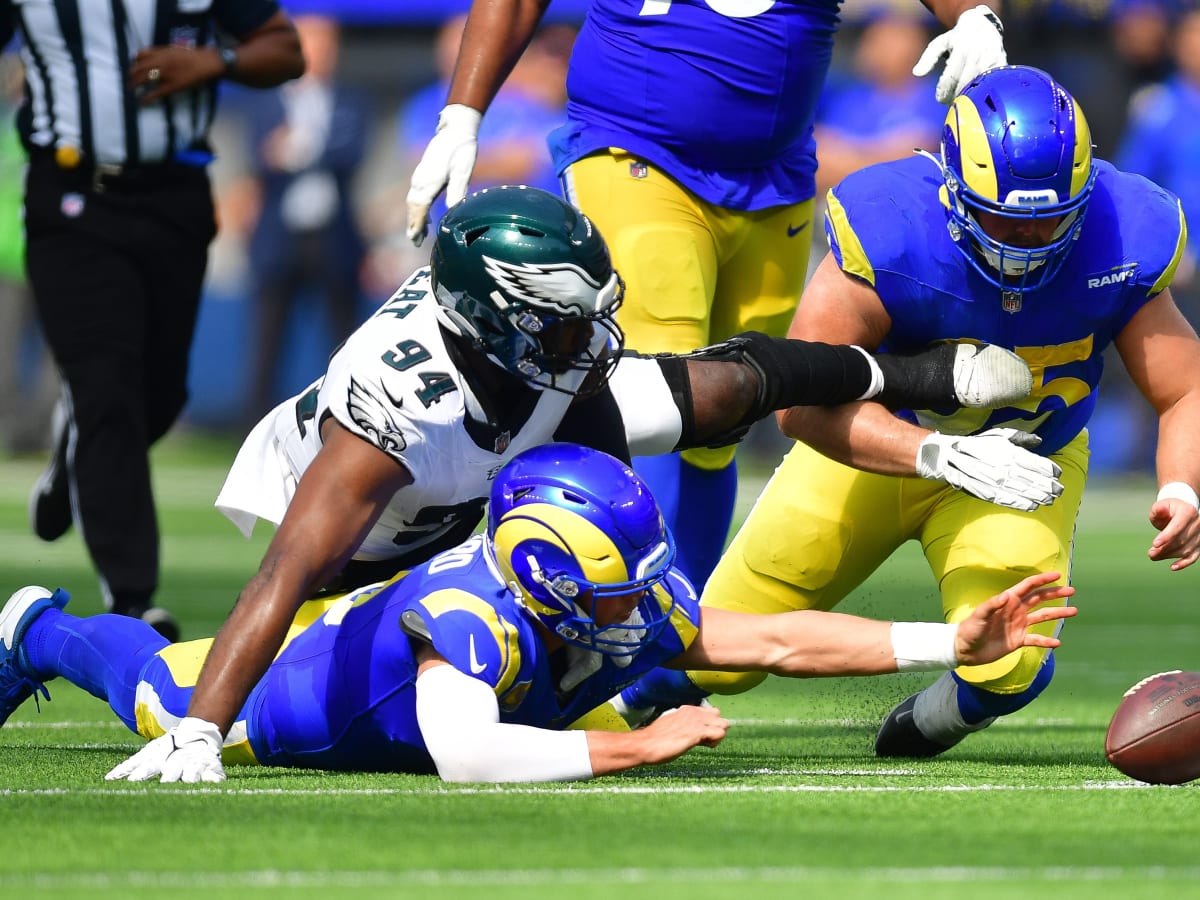 LOOK: Los Angeles Rams Reveal Week 5 Uniforms vs. Eagles - Sports  Illustrated LA Rams News, Analysis and More