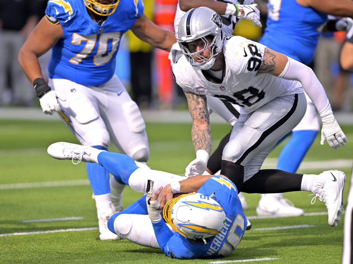 Chargers-Raiders takeaways: Ex-teammates irked by Jerry Tillery's hit on  Justin Herbert