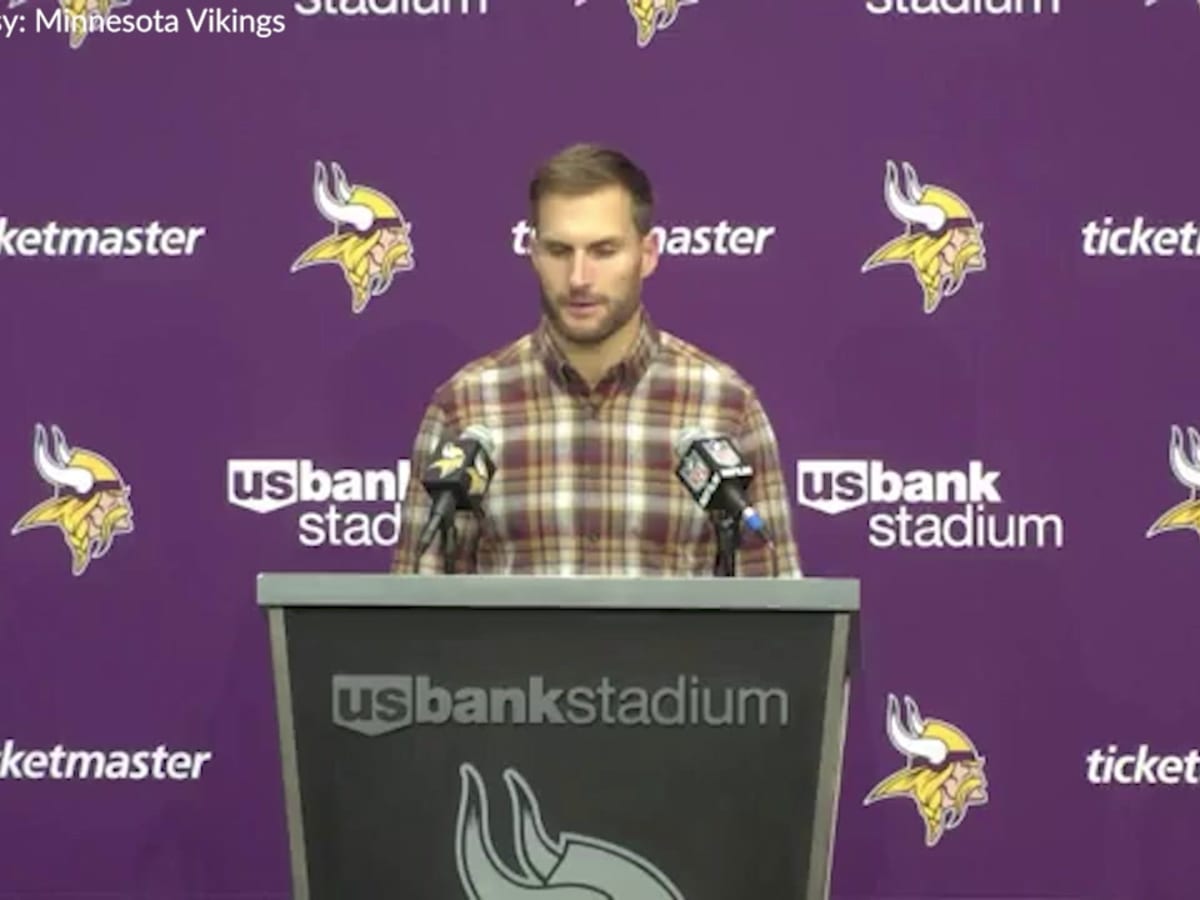 Vikings quarterback Kirk Cousins knows time is running out. That's why the  losses make his skin crawl.