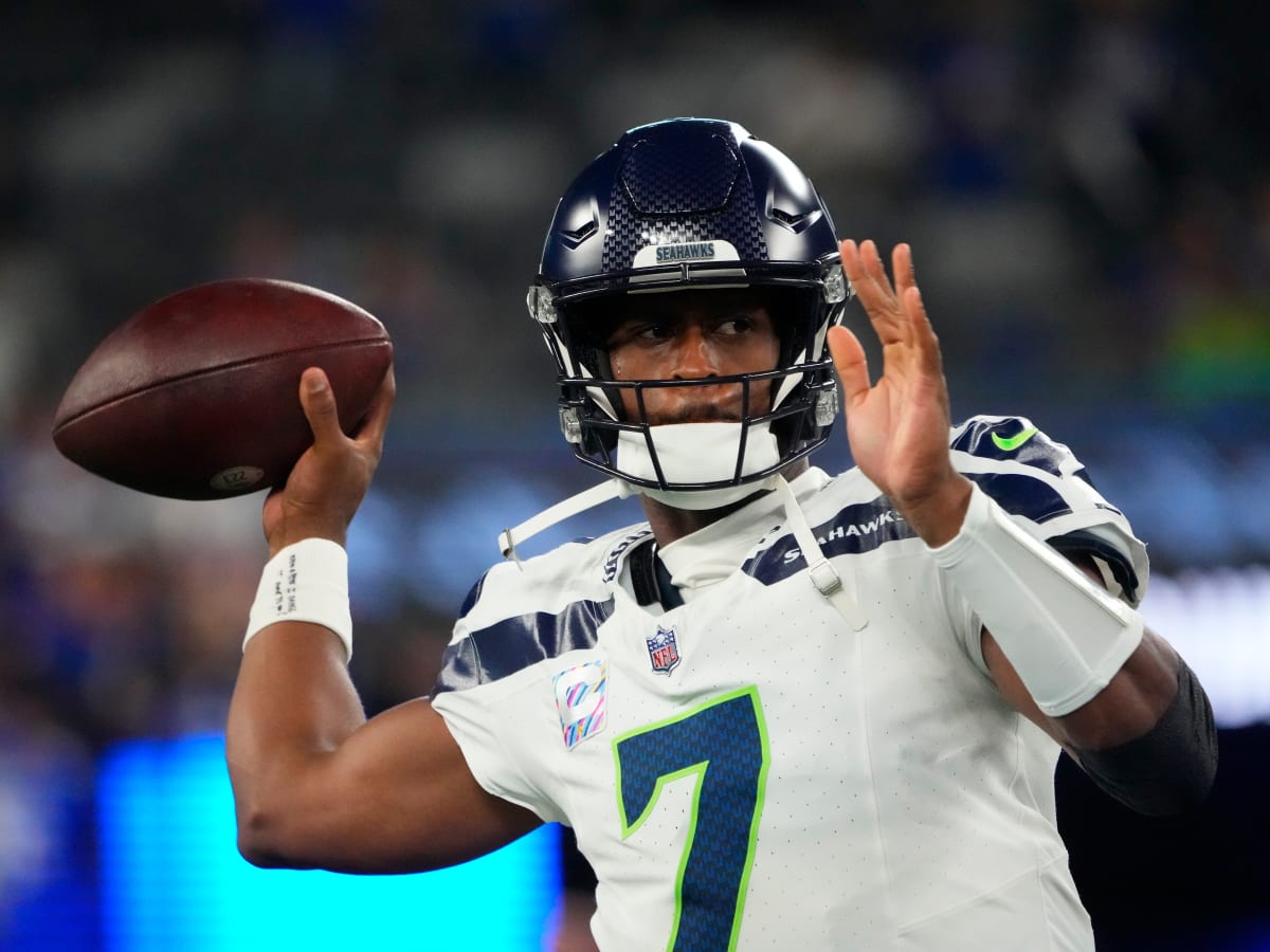 2023 Week 4 Seahawks at Giants Geno Smith Throws 23-Yard Pass To