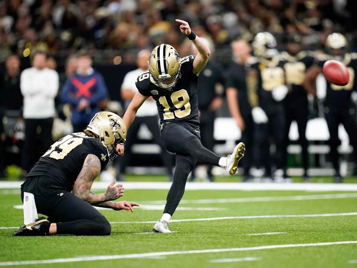 Grupe wins kicking job as Broncos acquire Lutz from Saints