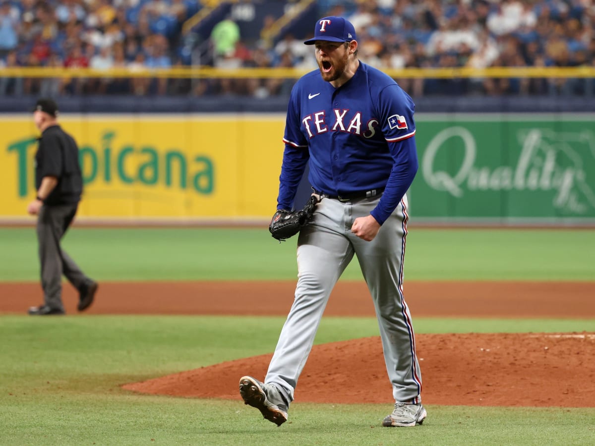 Texas Rangers Lefty Jordan Montgomery Neutralizes Yordan Alvarez, Houston  Astros in ALCS Game 1 - Sports Illustrated Texas Rangers News, Analysis and  More