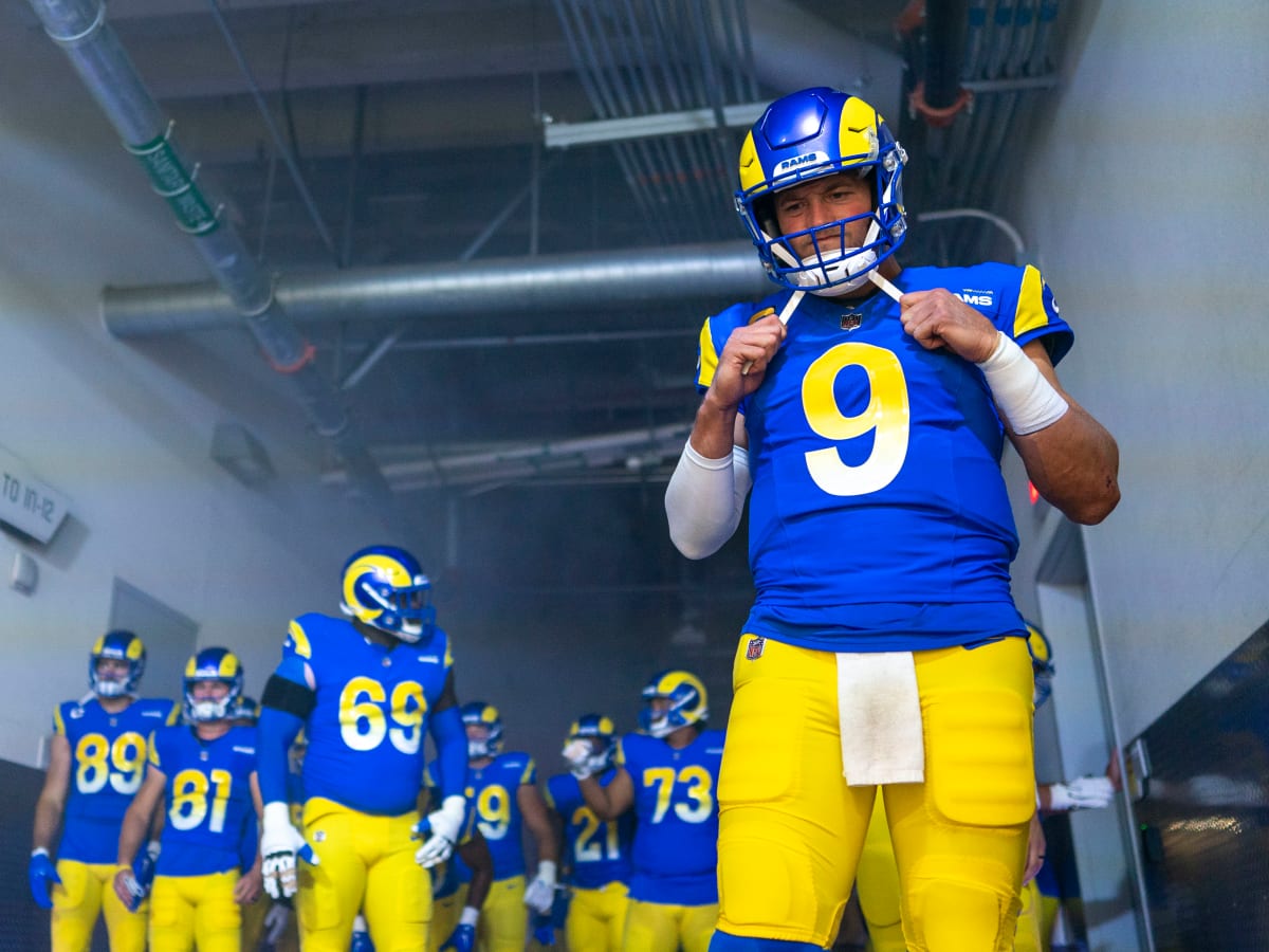 Rams will wear all-yellow uniforms in final home game