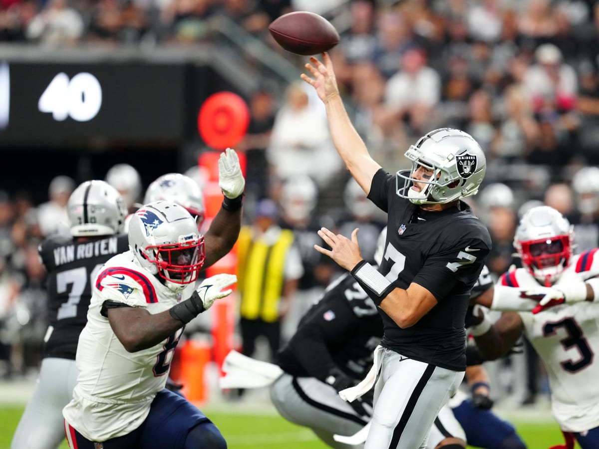 New England Patriots Ex Brian Hoyer Named Las Vegas Raiders Starting QB? -  Sports Illustrated New England Patriots News, Analysis and More