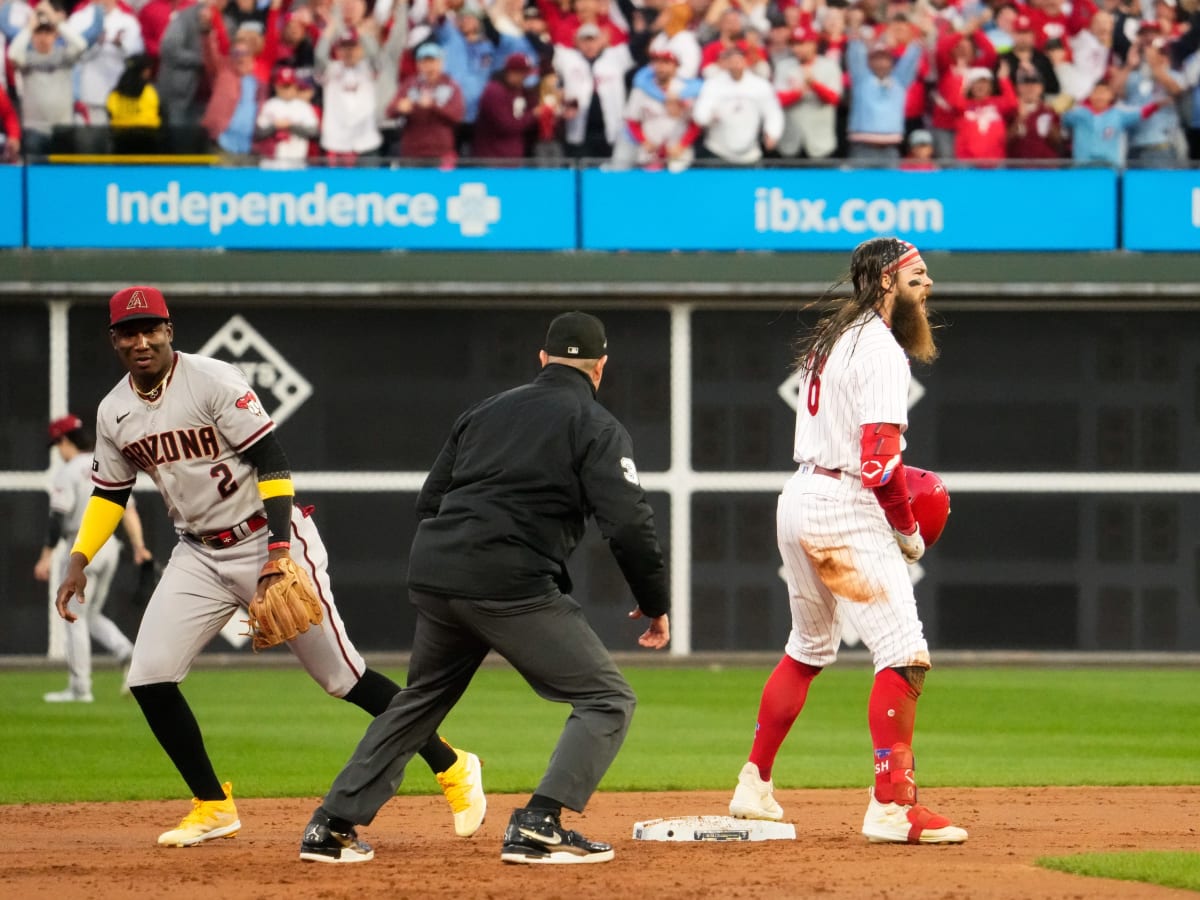 Phillies fans relieved after surviving late fightback from Diamondbacks in  NLCS Game 1 - Thanks for nearly giving me a heart attack