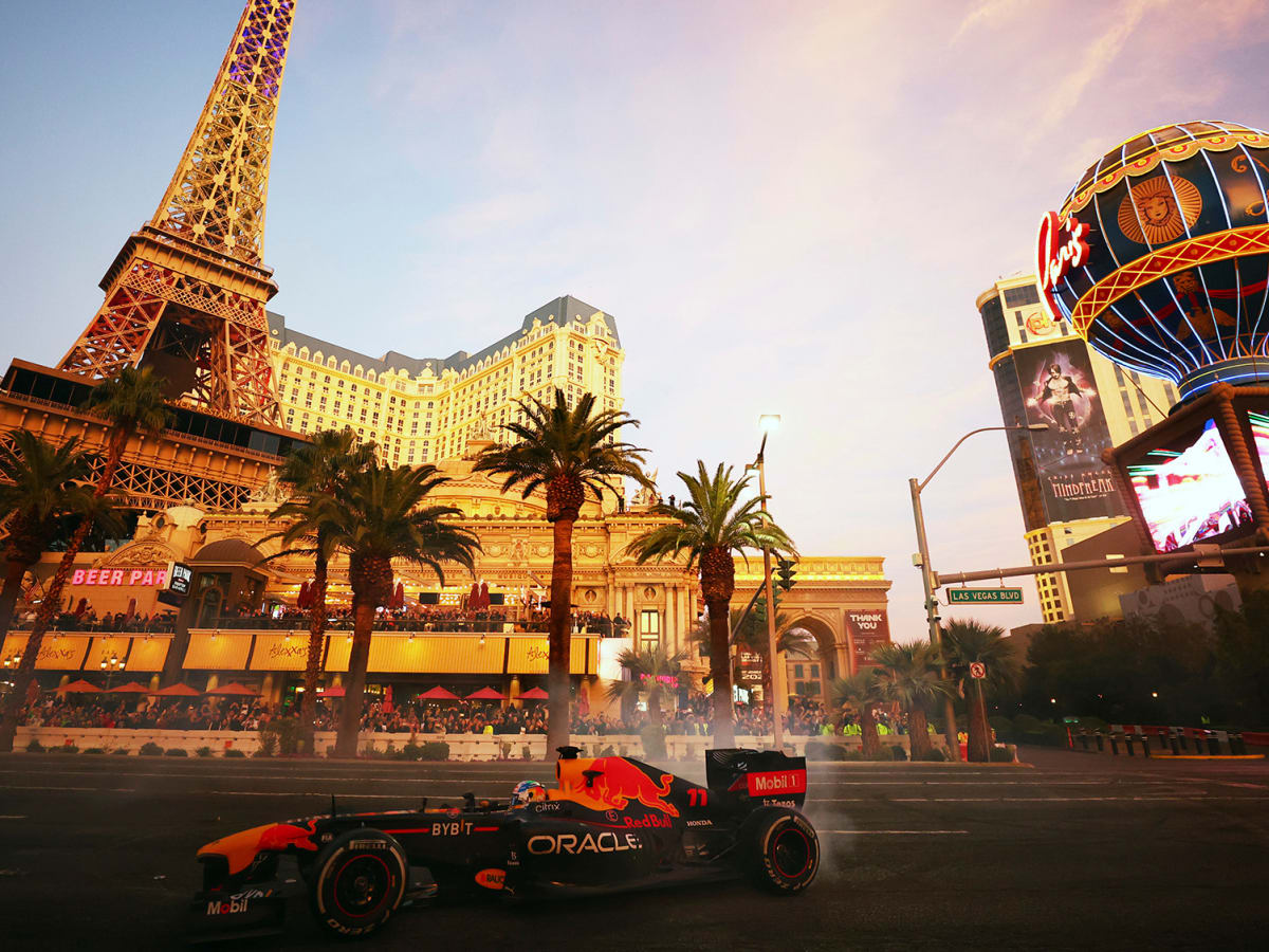 Construction for Formula 1 headquarters is underway near the Vegas