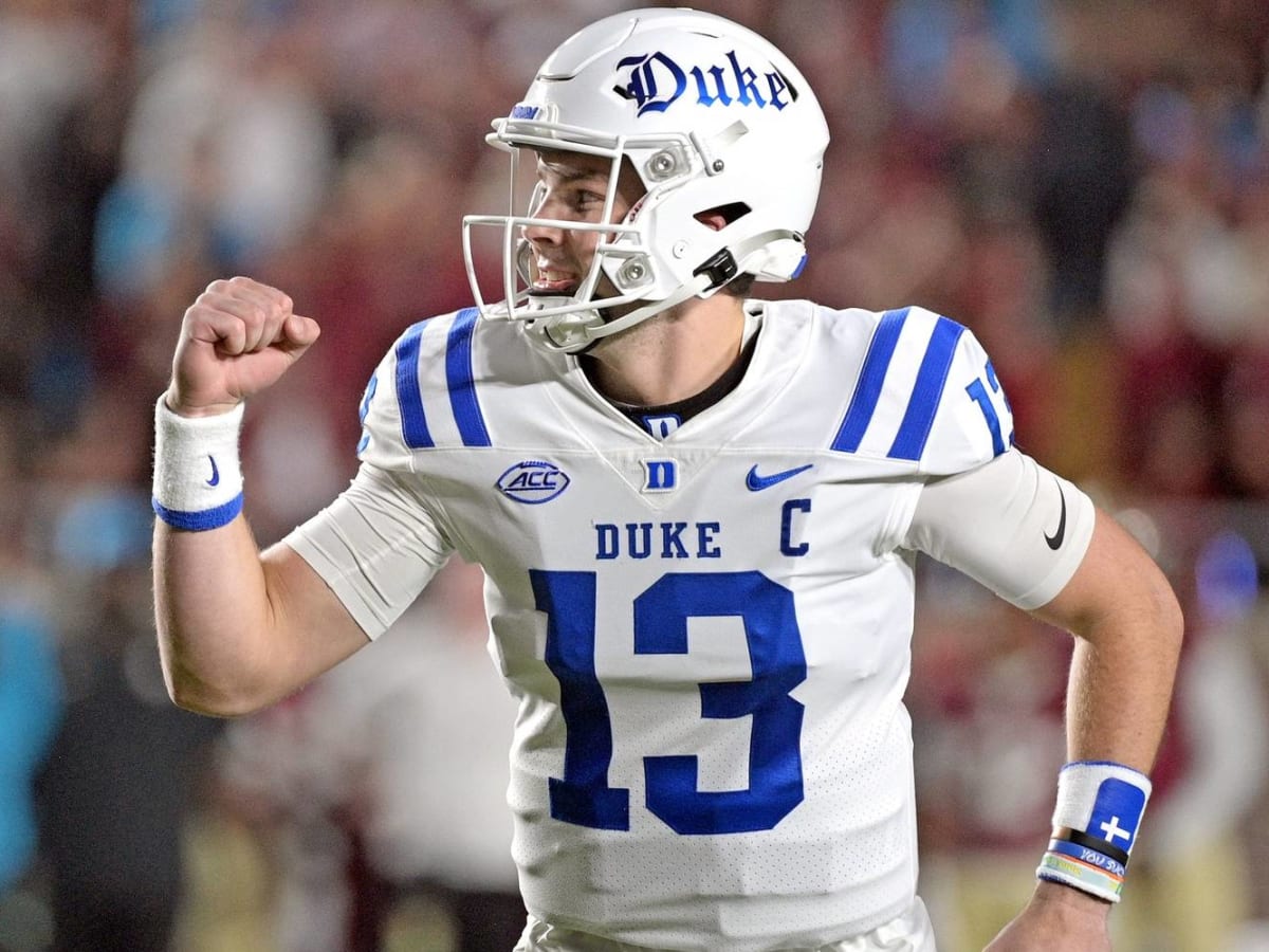 Riley Leonard: Notre Dame Expected to Target Duke QB in Transfer Portal,  per Report - Sports Illustrated