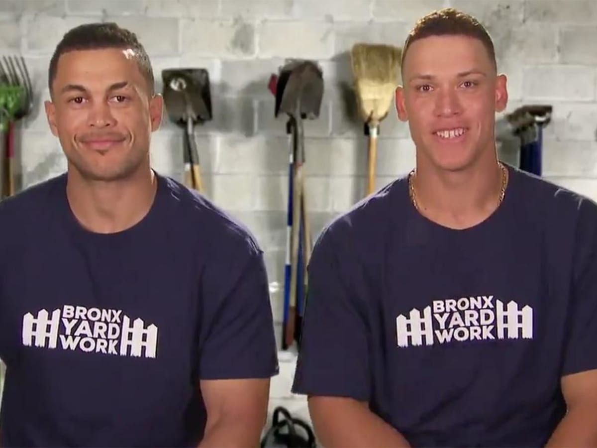 Bronx Bombers News on X: Congrats to Aaron Judge and Giancarlo Stanton on  being named American League All-Star starters. Judge and Stanton will be  the first #Yankees outfield duo to be All-Star