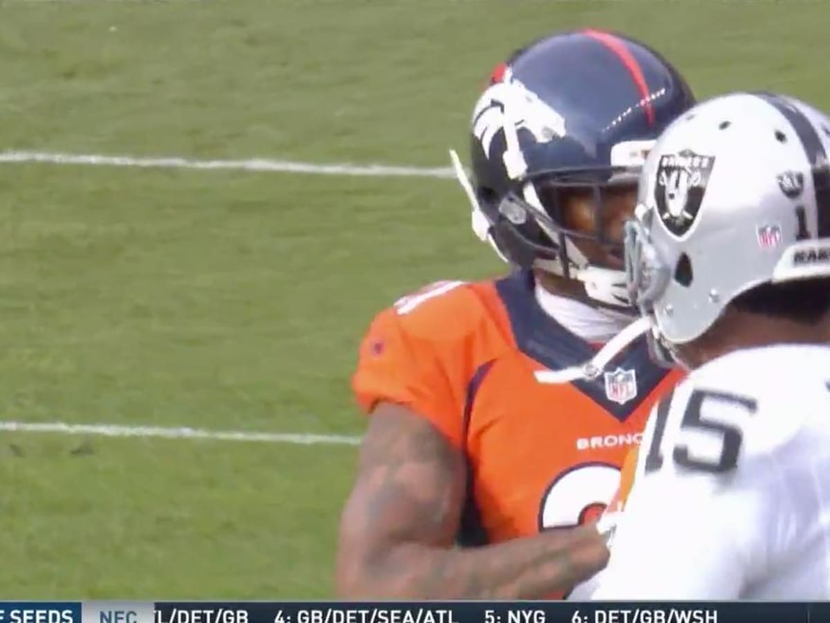 Aqib Talib Ripped Michael Crabtree's Gold Chain Off During Spat (Video)