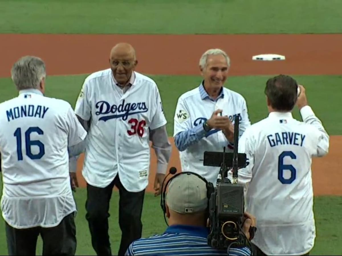 World Series Game 7: Sandy Koufax, Don Newcombe, Rick Monday