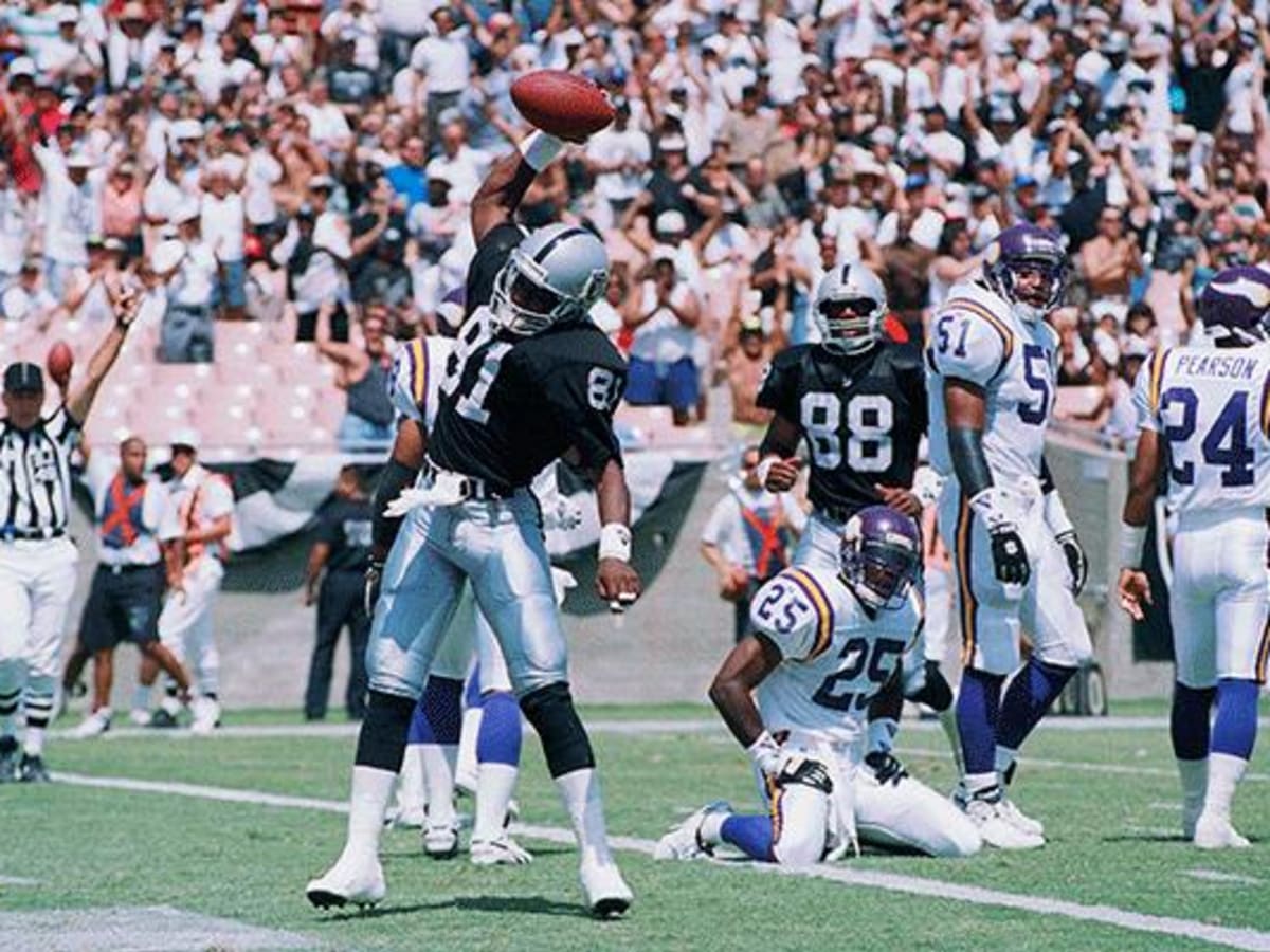 Tim Brown Oakland Raiders Los Angeles Raiders Silver and Black