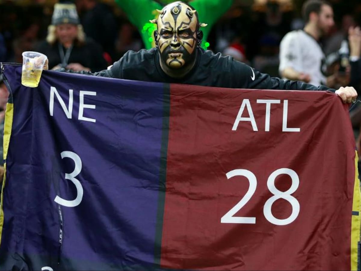 Saints Fans Trolled the Falcons With Plenty of 28-3 Jokes