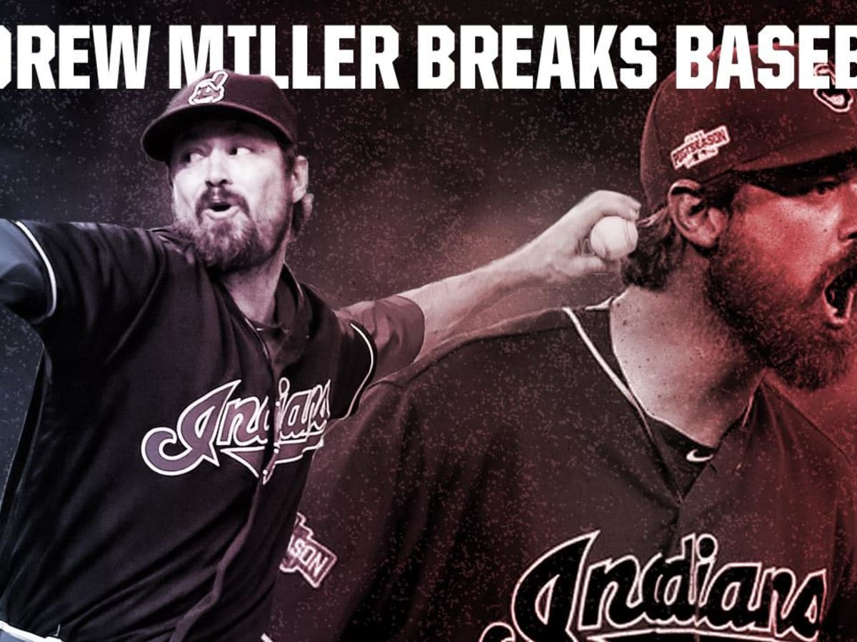 Andrew Miller Miller Time Cleveland Indians Majestic 2018