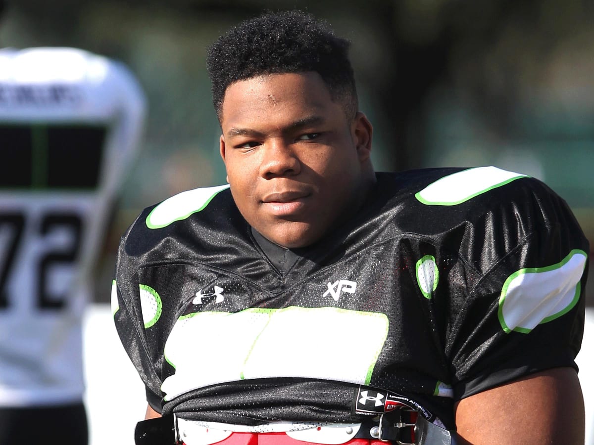 Daron Payne To Alabama Five Star Defensive Tackle Picks The Crimson Tide Sports Illustrated